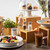 TableCraft Products WBAM3 3 Piece Bamboo Barclay Riser Set