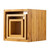 TableCraft Products WBAM3 3 Piece Bamboo Barclay Riser Set