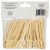 TableCraft Products BAMP35G 3 1/2" Bamboo Cash & Carry Gluten-Free Pick - 12 Cases of 100