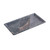 TableCraft Products 10019 11" W x 5 3/4" D Rectangular Barnwood Pattern Melamine Serving Tray