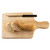 TableCraft Products 79K 13 1/2" W x 7 1/2" D x 3/4" H Natural Finish Wood Bread Board With Knife Slot