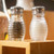 TableCraft Products BH2 2 Oz. Clear Glass Beehive Collection Salt Or Pepper Shaker With Stainless Steel Tops - 24/Case