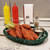 TableCraft Products 1076FG 10 1/2" W x 7" D x 1 1/2" H Chicago Platter Basket - 36/Case