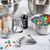 TableCraft Products H722A 5-Piece Stainless Steel Cash & Carry Measuring Spoon Set - 12/Case
