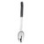 TableCraft Products AM5343BK 4 Oz. Solid Stainless Steel Antimicrobial Spoon With 13 3/4" L Black Vinyl Coated Handle