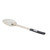 TableCraft Products AM5343BK 4 Oz. Solid Stainless Steel Antimicrobial Spoon With 13 3/4" L Black Vinyl Coated Handle