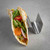 TableCraft Products TRS23 5 5/8" W x 2 1/4" D x 1 1/2" H Stainless Steel Solid Taco Taxi Server