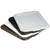 TableCraft Products 1531G 21 3/4" W x 16" D x 1" H Gray Tote Box Cover - 12/Case