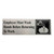 TableCraft Products B22 3" H x 9" W Stainless Steel Cash & Carry Sign "Employees Must Wash Hands Before Returning To Work" With Pressure Sensitive Adhesive Backing
