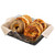 TableCraft Products BK17212 12.25" W x 9.25" D x 4" H Black Rectangular Artisan Collection Basket