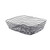 TableCraft Products BK17212 12.25" W x 9.25" D x 4" H Black Rectangular Artisan Collection Basket