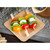 TableCraft Products BAMP35 3  1/2" Bamboo Cash & Carry Paddle Pick - 12 Cases of 100