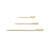 TableCraft Products BAMP35 3  1/2" Bamboo Cash & Carry Paddle Pick - 12 Cases of 100
