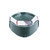 TableCraft Products C1084FG 11.75" W x 9" D x 1.75" H Forest Green Plastic Cash & Carry Baskets