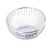 TableCraft Products 4174 9" W x 6 1/2" D x 2 3/4" H Oval Chrome Plated Cash & Carry Chalet Basket