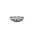 TableCraft Products 10462 6" W x 2" H Black Round Powder Coated Steel Delta Series Wire Basket