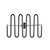 TableCraft Products 7418 18 1/4" Square Face Stainless Steel Potato Masher