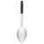 TableCraft Products AM5353BK 6 Oz. Solid Stainless Steel Antimicrobial Spoon With 14" L Black Vinyl Coated Handle