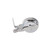 TableCraft Products PP410 10 Oz. Teardrop Design Chrome Plated Metal Top Polypropylene Transparent Syrup Dispenser