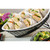 TableCraft Products MGMT2412 216 Oz. Oblong Melamine White Basket Insert