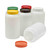 TableCraft Products JC1064A 1/2 Gal. Polyethylene PourMaster Backup Unit With Assorted Color Caps - 6/Case