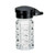 TableCraft Products 163MPBK 1 1/2 Oz. 1-9/16" Dia. x 3 9/16"H Glass Salt/Pepper Shaker - 24/Case