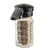 TableCraft Products 163MPBK 1 1/2 Oz. 1-9/16" Dia. x 3 9/16"H Glass Salt/Pepper Shaker - 24/Case