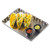 TableCraft Products SCB965 9" W x 6 1/2" D x 1 1/4" H Rectangular Circle Stamped Edges Brushed Stainless Steel Tray