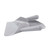 TableCraft Products PD8 8.13" W x 2" H x 9.25" D Clear Plastic Dual Handle French Fry Scoop