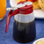 TableCraft Products PP10RE 10 Oz. Modern Design Red ABS Plastic Top Transparent Polypropylene Syrup Dispenser