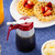 TableCraft Products PP10RE 10 Oz. Modern Design Red ABS Plastic Top Transparent Polypropylene Syrup Dispenser