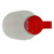 TableCraft Products PP64R 64 Oz. Clarified Polypropylene Red Option Dispenser