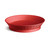 TableCraft Products 15759R 9" Dia. x 1 3/4"H Round Red Platter Basket
