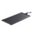 TableCraft Products MSP5120 15 3/4" D x 7 3/4" W Platter With 5" Handle Rectangular Melamine Black Slate Frostone Collection Serving Paddle