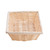TableCraft Products 1187W 10-1/4" W x 7 1/2" D x 2 3/4" H Hand-Woven Basket