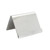 TableCraft Products B17 2 1/2" W x 1 1/4" D Dry Erase Marker Stainless Steel Card Holder