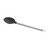 TableCraft Professional Bakeware CW400 13" Black Silicone Head Stainless Steel Handle Serving Spoon