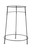 TableCraft Products BTS2137 21.75" Dia. x 30" H Black Metal Beverage Stand Only Fits for Model Number BT21
