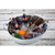 TableCraft Products HBT1914 5.5 Gal. 22.75" W x 14.5" D x 9.75" H Oval Galvanized Steel Beverage Tub - 6/Case