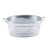 TableCraft Products HBT1914 5.5 Gal. 22.75" W x 14.5" D x 9.75" H Oval Galvanized Steel Beverage Tub - 6/Case