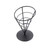 TableCraft Products AC57  5" W x 7" H Vertigo Collection Black Powder Coated Metal Appetizer Cone Basket