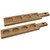 TableCraft Products FLIGHT2 17" x 4" x 5/8" Acacia Cash & Carry Wood Paddle Flight