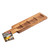 TableCraft Products FLIGHT2 17" x 4" x 5/8" Acacia Cash & Carry Wood Paddle Flight