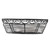 TableCraft Products BK21709  9" W x 4" D x 2.25" H Black Oblong Mediterranean Collection Basket