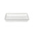 TableCraft Products 10522 9" W x 9" D x 1" H Square Wire Stainless Steel Serving Basket