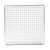 TableCraft Products 10522 9" W x 9" D x 1" H Square Wire Stainless Steel Serving Basket