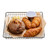 TableCraft Products 10522 9" W x 9" D x 1" H Square Wire Stainless Steel Serving Basket