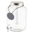TableCraft Products BDG3000 2 Gallon Glass Cash & Carry Mason Jar Beverage Dispenser
