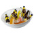 TableCraft Products 10186W 20 qt., 21-7/8" dia. x 8-7/8"H Bowl Sierra Grande Collection