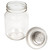 TableCraft Products MJS14 14 Oz. 2.25 Stainless Steel Top Glass Cash & Carry Mason Jar Cocktail Shaker